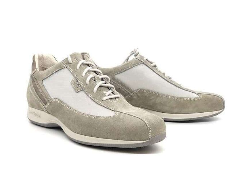 NERO GIARDINI Sneakers donna Velour Cenere - 5