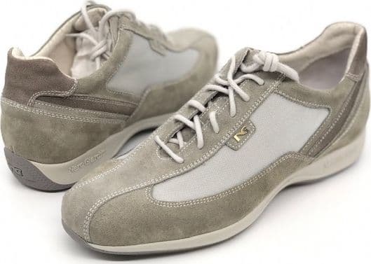NERO GIARDINI Sneakers donna Velour Cenere in Sneaker casual Calzature Durello - Agna, commercioVirtuoso.it