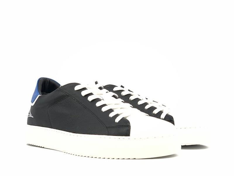 NEVVER MONTREAL Sneakers Uomo Black White Blue - 6