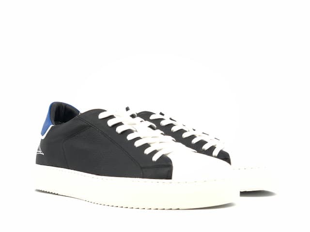 NEVVER MONTREAL Sneakers Uomo Black White Blue - 6