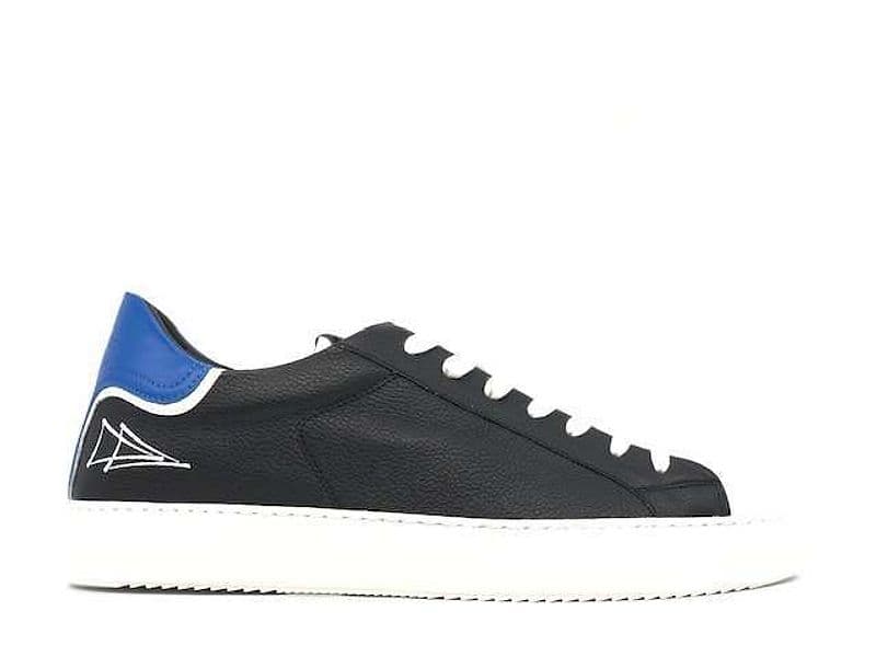 NEVVER MONTREAL Sneakers Uomo Black White Blue in Sneaker casual Calzature Durello - Agna, commercioVirtuoso.it