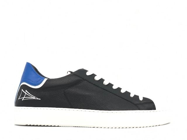 NEVVER MONTREAL Sneakers Uomo Black White Blue in Sneaker casual Calzature Durello - Agna, commercioVirtuoso.it
