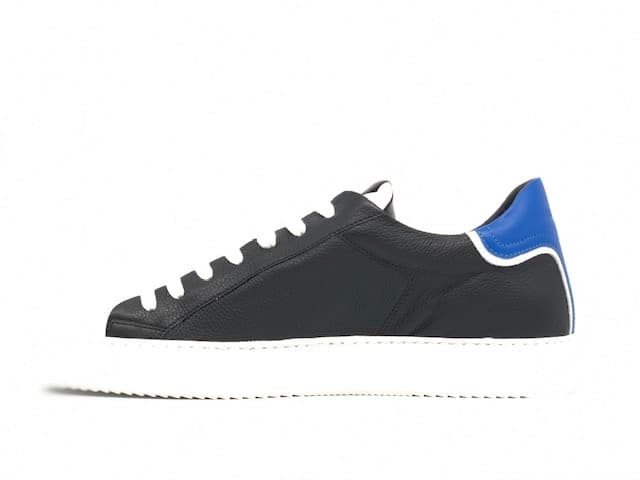 NEVVER MONTREAL Sneakers Uomo Black White Blue in Sneaker casual Calzature Durello - Agna, commercioVirtuoso.it