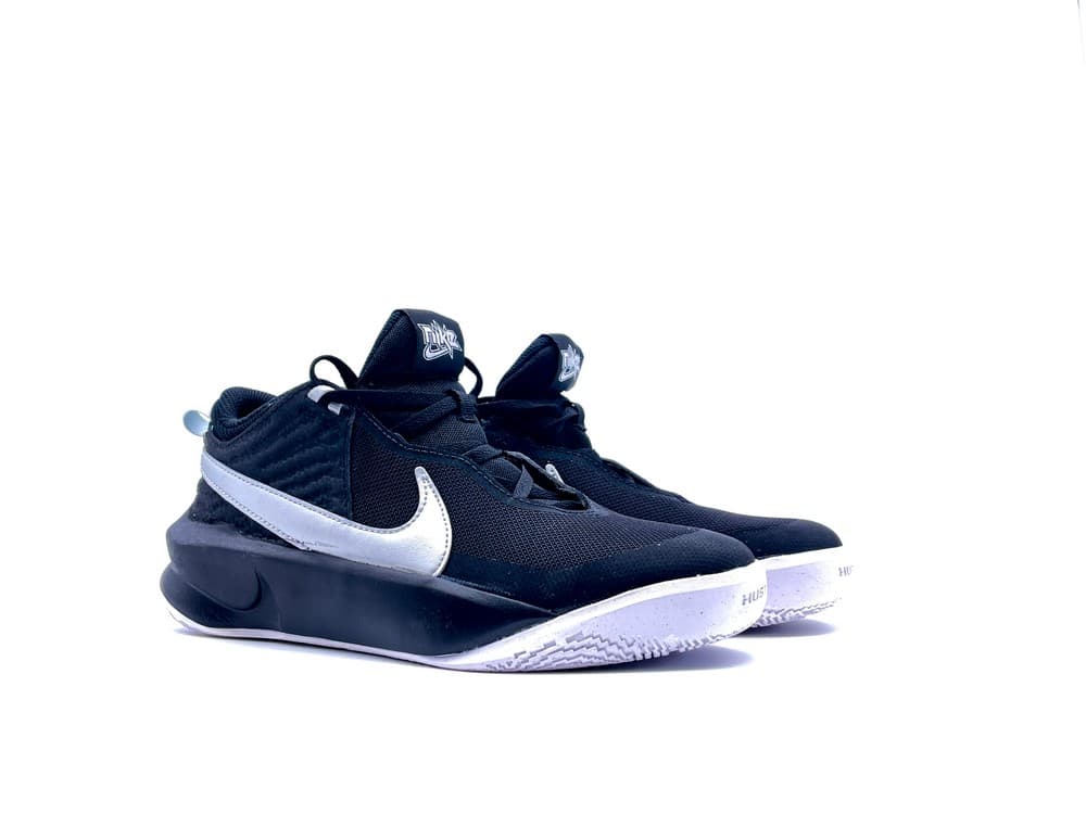 NIKE Team Hustle D10 Black White - 5