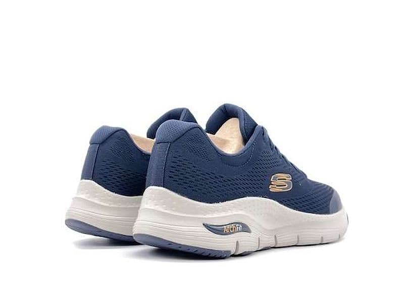 SKECHERS Sneakers Uomo Arch Fit Blu in Sneaker casual Calzature Durello - Agna, commercioVirtuoso.it