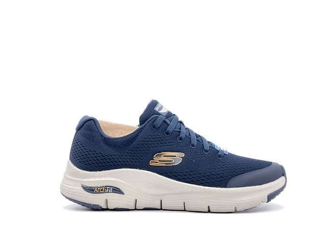 SKECHERS Sneakers Uomo Arch Fit Blu in Sneaker casual Calzature Durello - Agna, commercioVirtuoso.it