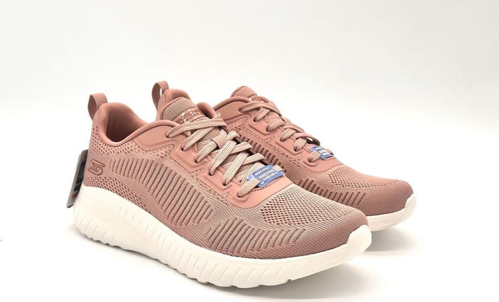 SKECHERS BOB'S SPORT tessuto malva FACE OFF