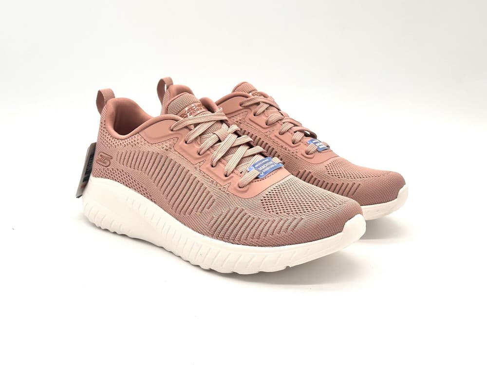 SKECHERS BOB'S SPORT tessuto malva FACE OFF - 6
