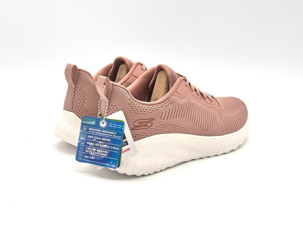 SKECHERS BOB'S SPORT tessuto malva FACE OFF in Sneaker casual Calzature Durello - Agna, commercioVirtuoso.it