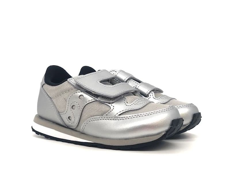 Saucony Baby Jazz bambina argento con doppio strappo - 7