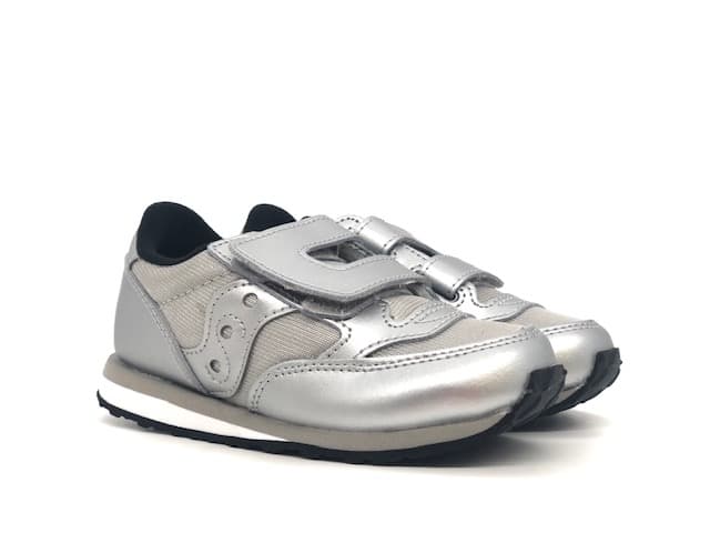 Saucony Baby Jazz bambina argento con doppio strappo - 7