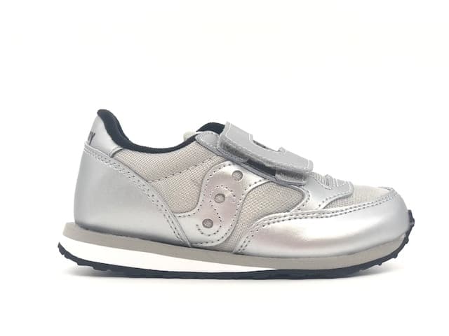 Saucony Baby Jazz bambina argento con doppio strappo in Sneaker casual Calzature Durello - Agna, commercioVirtuoso.it