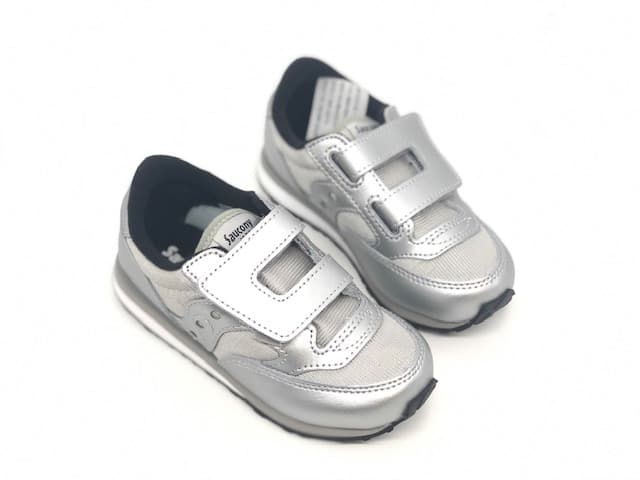 Saucony Baby Jazz bambina argento con doppio strappo in Sneaker casual Calzature Durello - Agna, commercioVirtuoso.it
