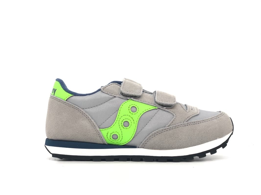 SAUCONY JAZZ DOUBLE Hl bambino grigio verde blu - 6