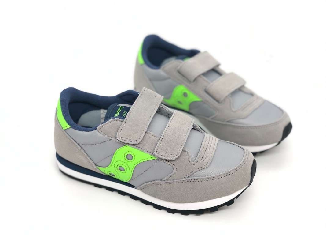 SAUCONY JAZZ DOUBLE Hl bambino grigio verde blu in Sneaker casual Calzature Durello - Agna, commercioVirtuoso.it