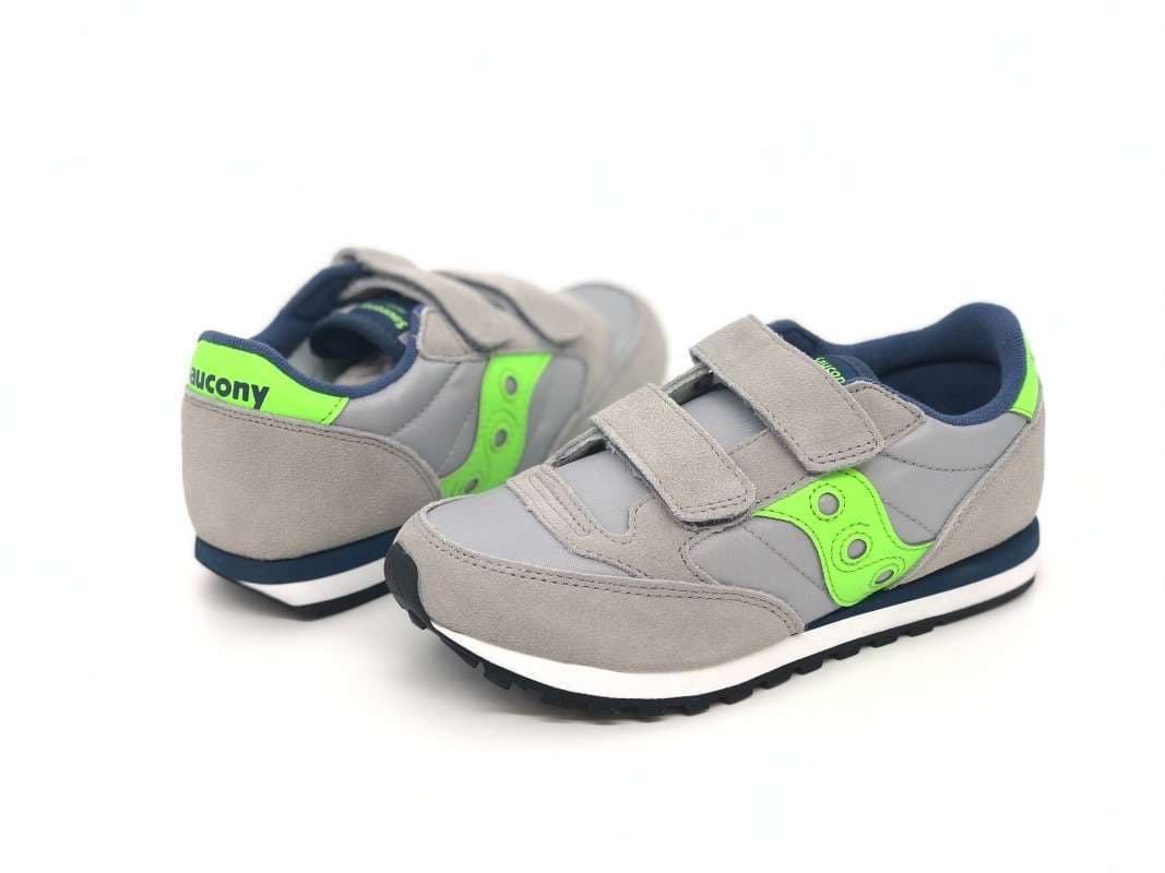 SAUCONY JAZZ DOUBLE Hl bambino grigio verde blu in Sneaker casual Calzature Durello - Agna, commercioVirtuoso.it