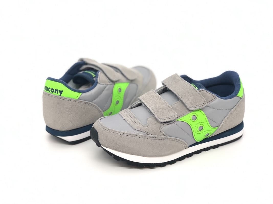 SAUCONY JAZZ DOUBLE Hl bambino grigio verde blu in Sneaker casual Calzature Durello - Agna, commercioVirtuoso.it