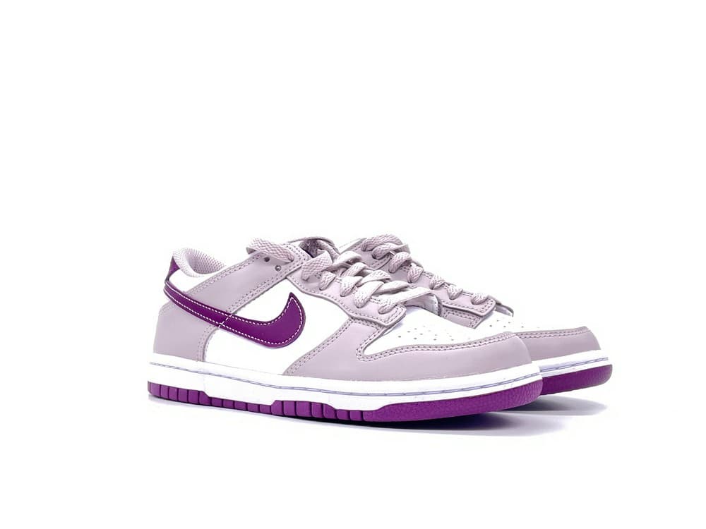 NIKE Dunk Low White Violet - 6