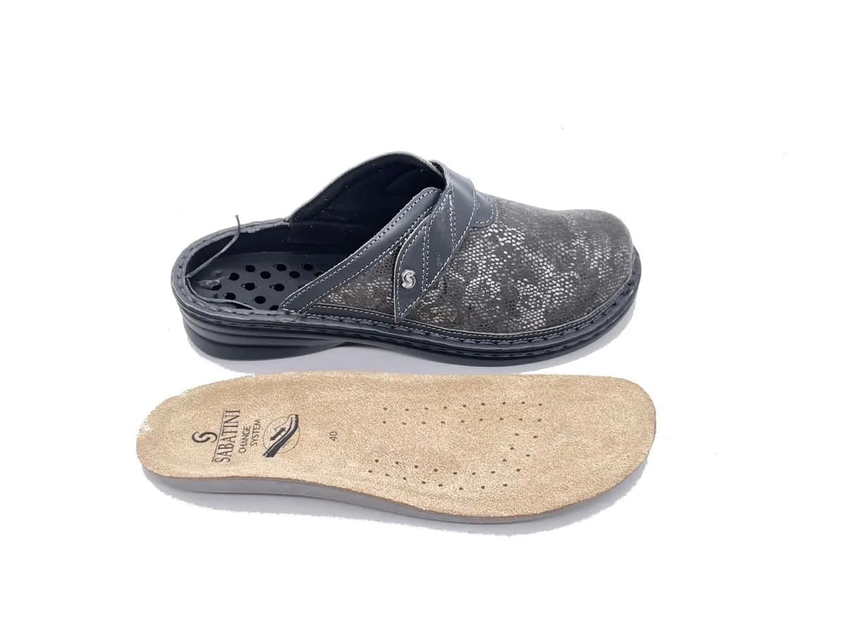 SABATINI Ciabatte donna Galaxy Ireshelast Grigio in Pantofole Calzature Durello - Agna, commercioVirtuoso.it