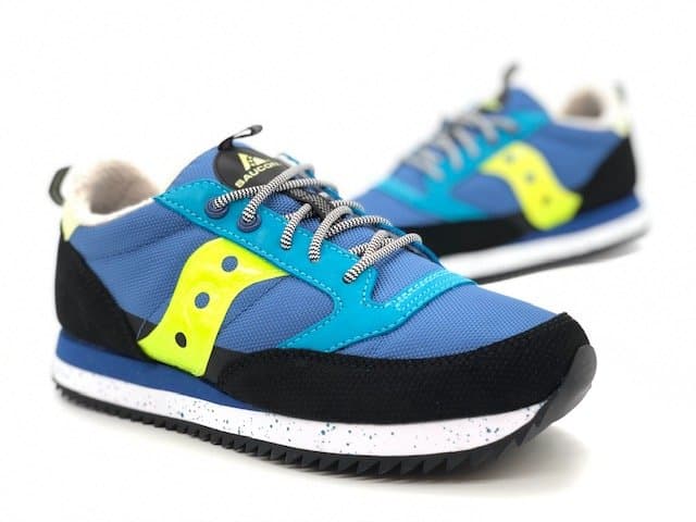 SAUCONY JAZZ ORIGINAL Sneakers uomo multi blu e verde in Sneaker casual Calzature Durello - Agna, commercioVirtuoso.it