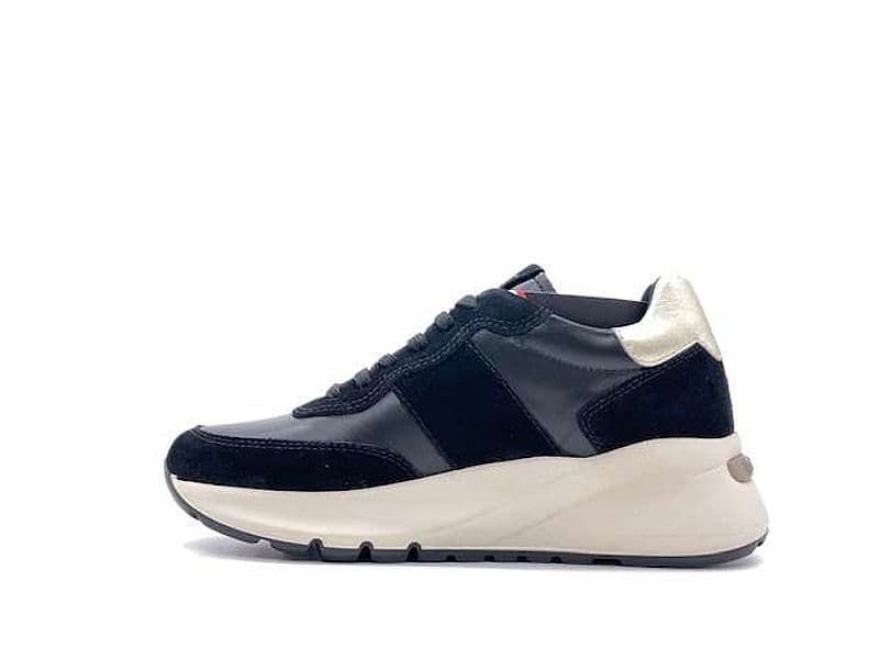 NERO GIARDINI Sneakers Donna Velour Nero - 5