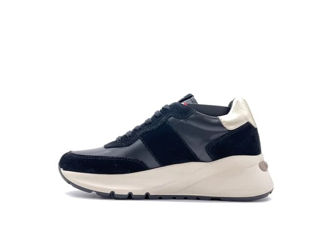 NERO GIARDINI Sneakers Donna Velour Nero - 5
