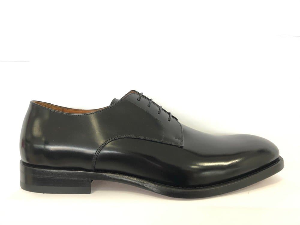 ROSSI Scarpa classica uomo liscia nera lucida - 4