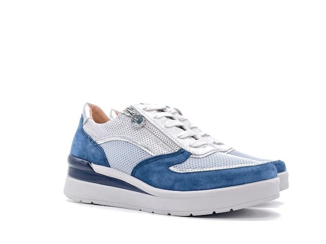 Stonefly Scarpa Donna Cream 40 Blue - 6