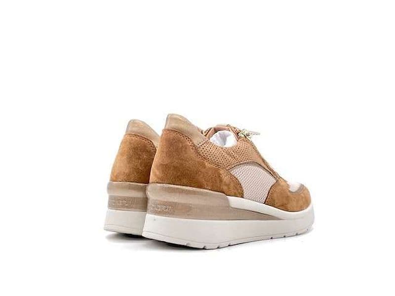 Stonefly Sneakers donna CREAM 40 Tan Brown in Sneaker casual Calzature Durello - Agna, commercioVirtuoso.it