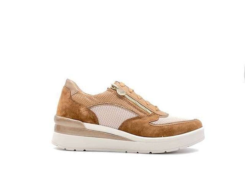 Stonefly Sneakers donna CREAM 40 Tan Brown in Sneaker casual Calzature Durello - Agna, commercioVirtuoso.it