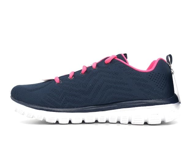 SKECHERS Sneakers donna Nvy Pnk in Sneaker casual Calzature Durello - Agna, commercioVirtuoso.it
