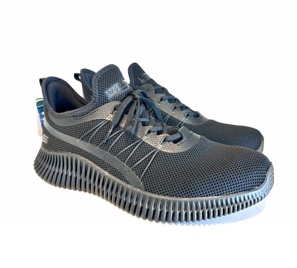 SKECHERS BOBS SPORT New Aesthetics Sneakers donna total black - 4