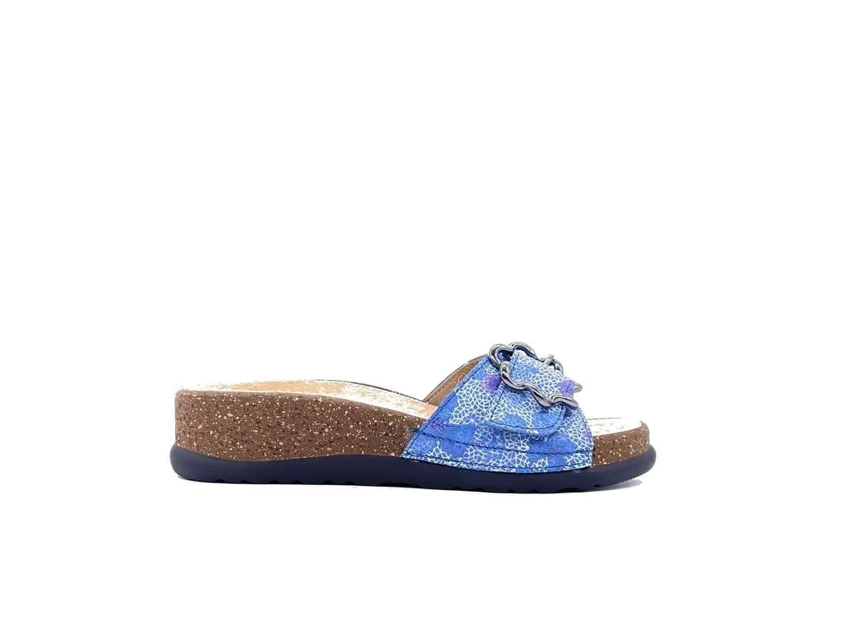 SABATINI Ciabatta donna a fascia Lolita Cobalto in Infradito e ciabatte da spiaggia Calzature Durello - Agna, commercioVirtuoso.it