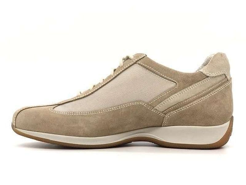 NERO GIARDINI Sneakers donna Velour Sabbia in Sneaker casual Calzature Durello - Agna, commercioVirtuoso.it