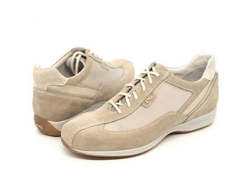 NERO GIARDINI Sneakers donna Velour Sabbia in Sneaker casual Calzature Durello - Agna, commercioVirtuoso.it