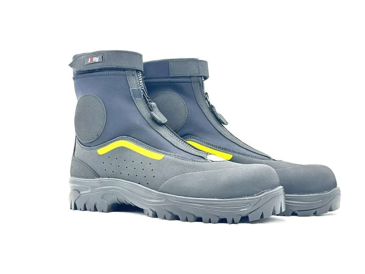 Scarponcini uomo pelle e tessuto tecnico impermeabili S3
