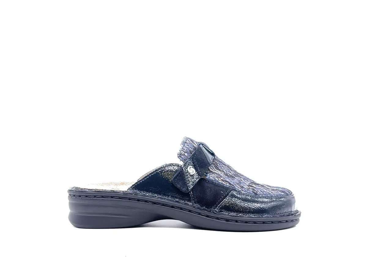 SABATINI Ciabatte donna Naplack New Orleans Blu in Infradito e ciabatte da spiaggia Calzature Durello - Agna, commercioVirtuoso.it