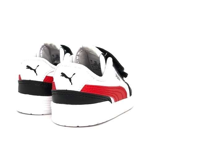 Puma Caracal V Inf bianca rossa nera in Sneaker casual Calzature Durello - Agna, commercioVirtuoso.it