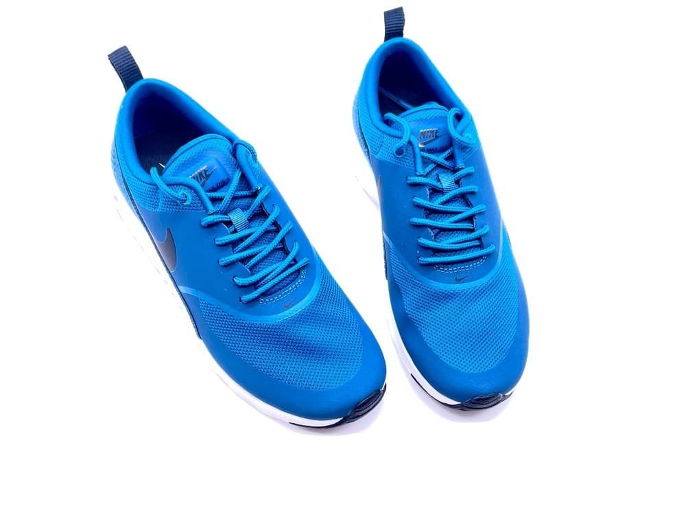 NIKE Air Max Thea Blue White in Scarpe da corsa su strada Calzature Durello - Agna, commercioVirtuoso.it