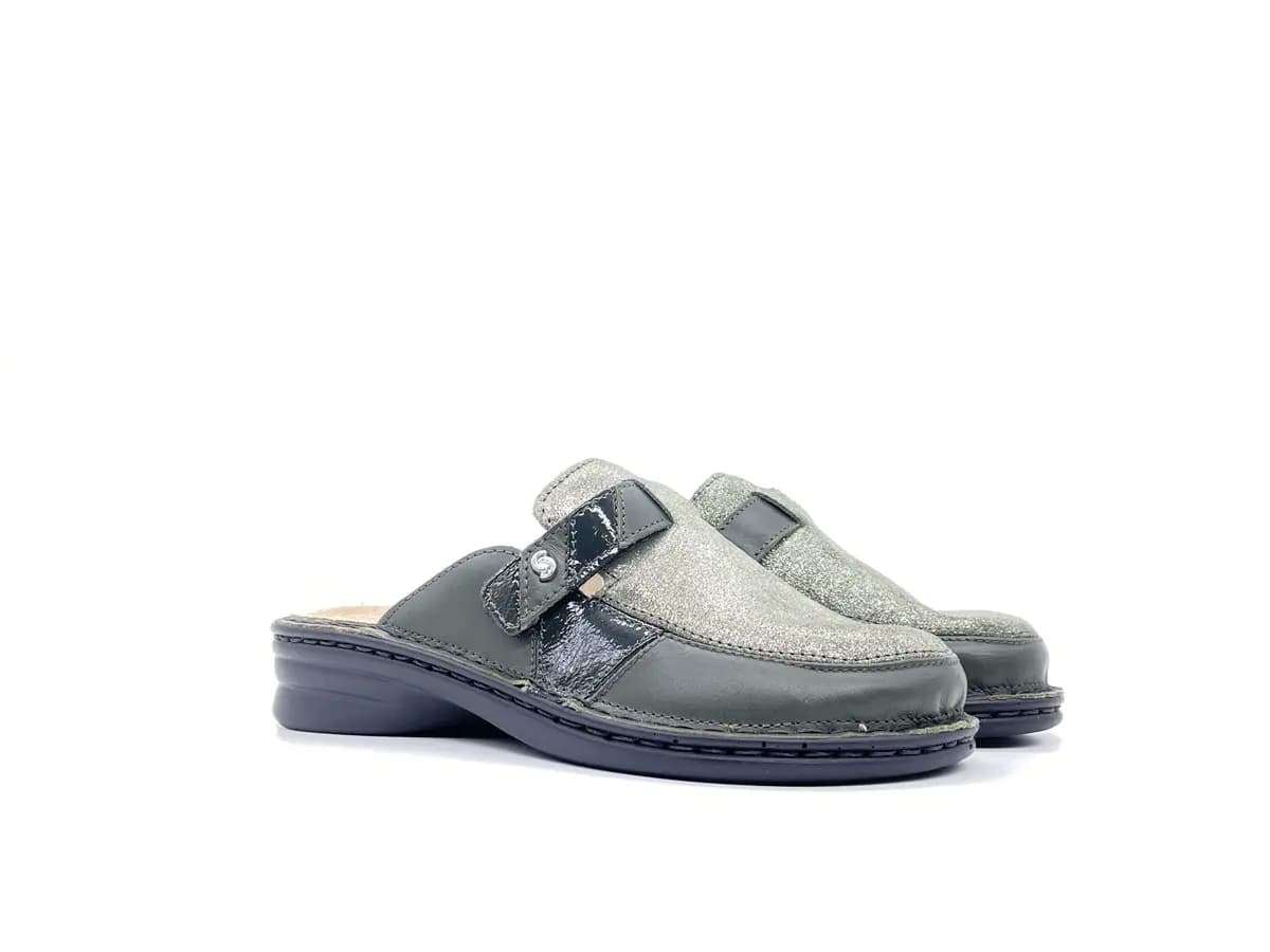 SABATINI Ciabatte donna Galaxy Brina Militare - 8