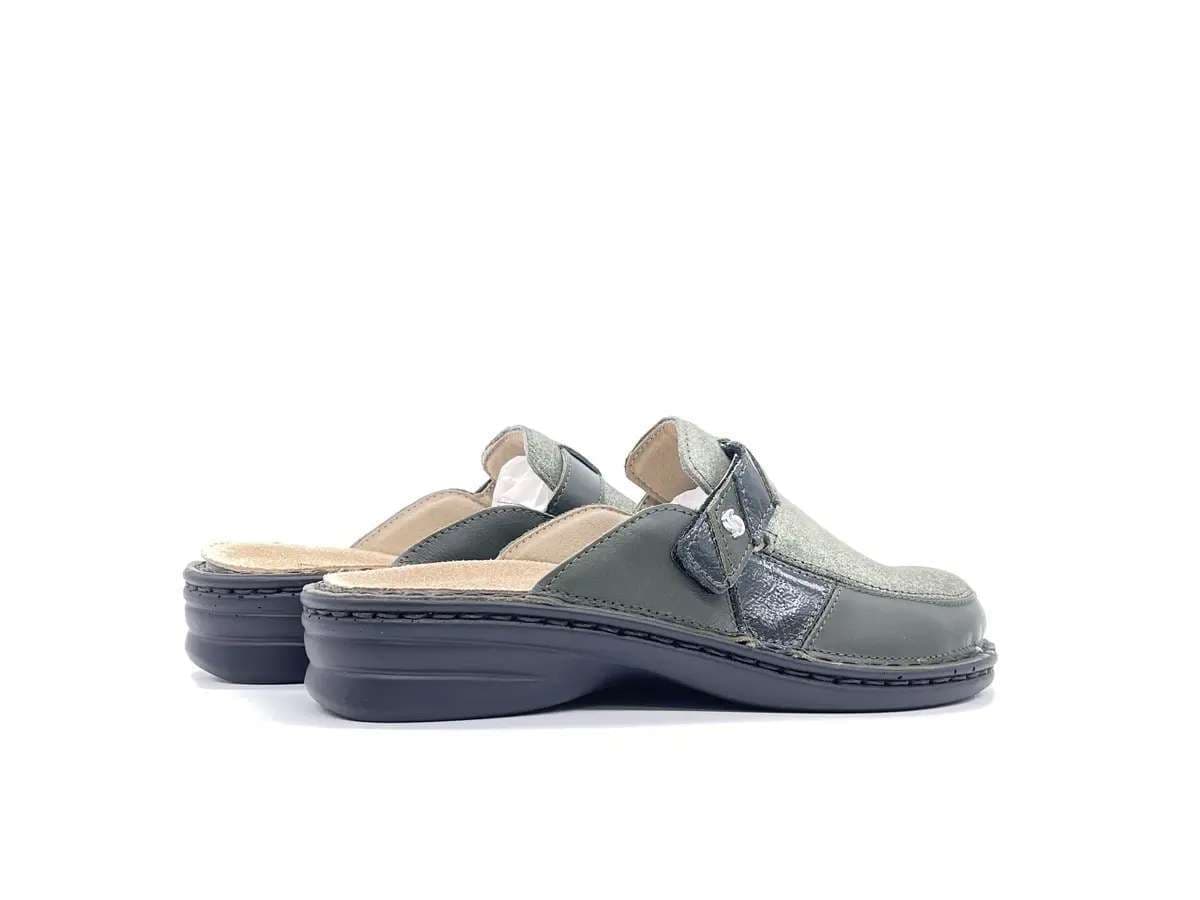 SABATINI Ciabatte donna Galaxy Brina Militare in Sandali moda Calzature Durello - Agna, commercioVirtuoso.it