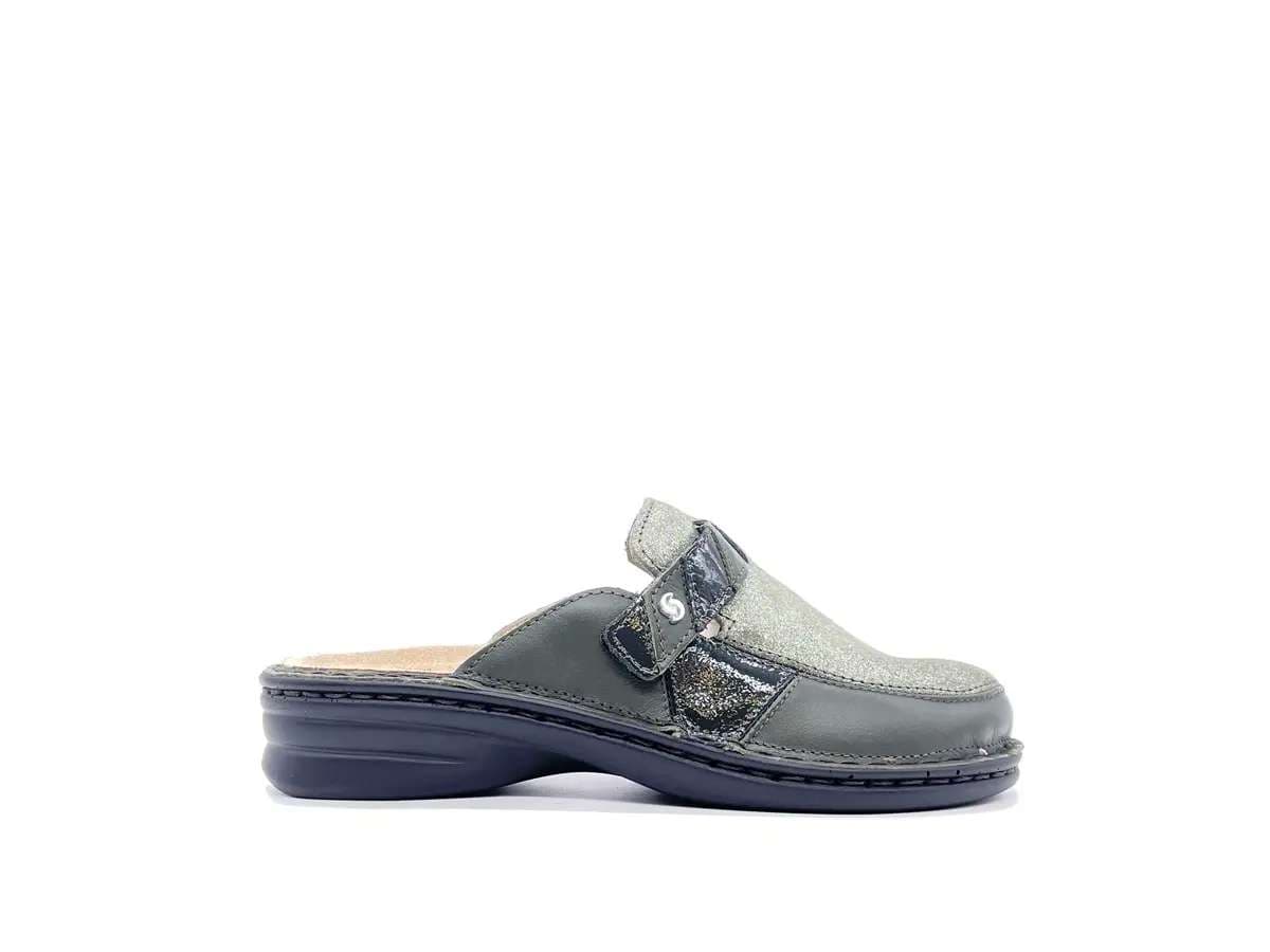 SABATINI Ciabatte donna Galaxy Brina Militare in Sandali moda Calzature Durello - Agna, commercioVirtuoso.it