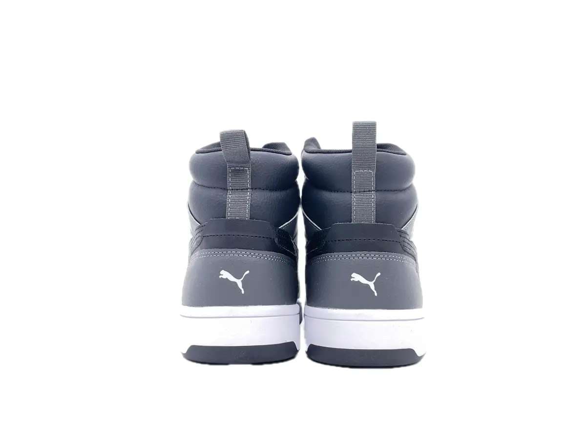 Puma REBOUND V6 Sneakers alte uomo bianche e nere in Sneaker casual Calzature Durello - Agna, commercioVirtuoso.it