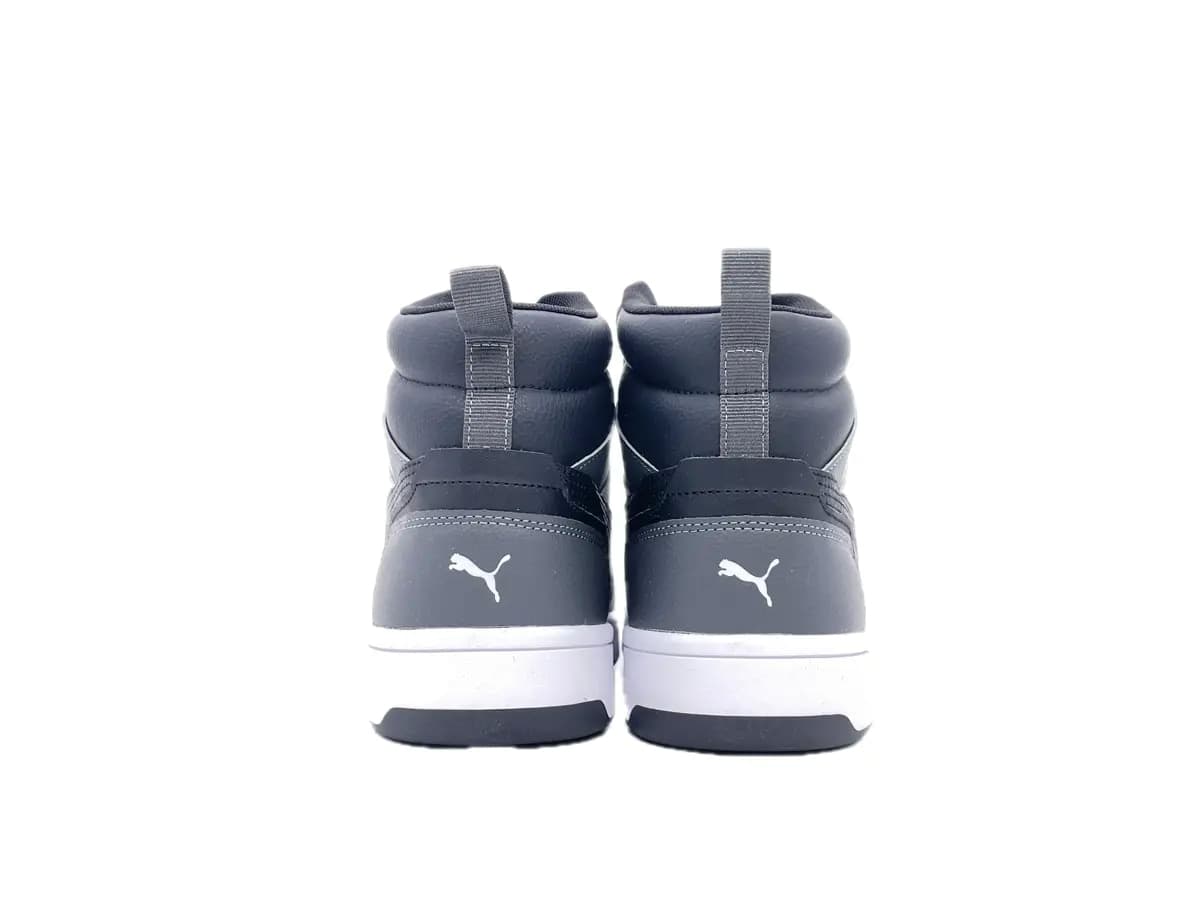 Puma REBOUND V6 Sneakers alte uomo bianche e nere in Sneaker casual Calzature Durello - Agna, commercioVirtuoso.it