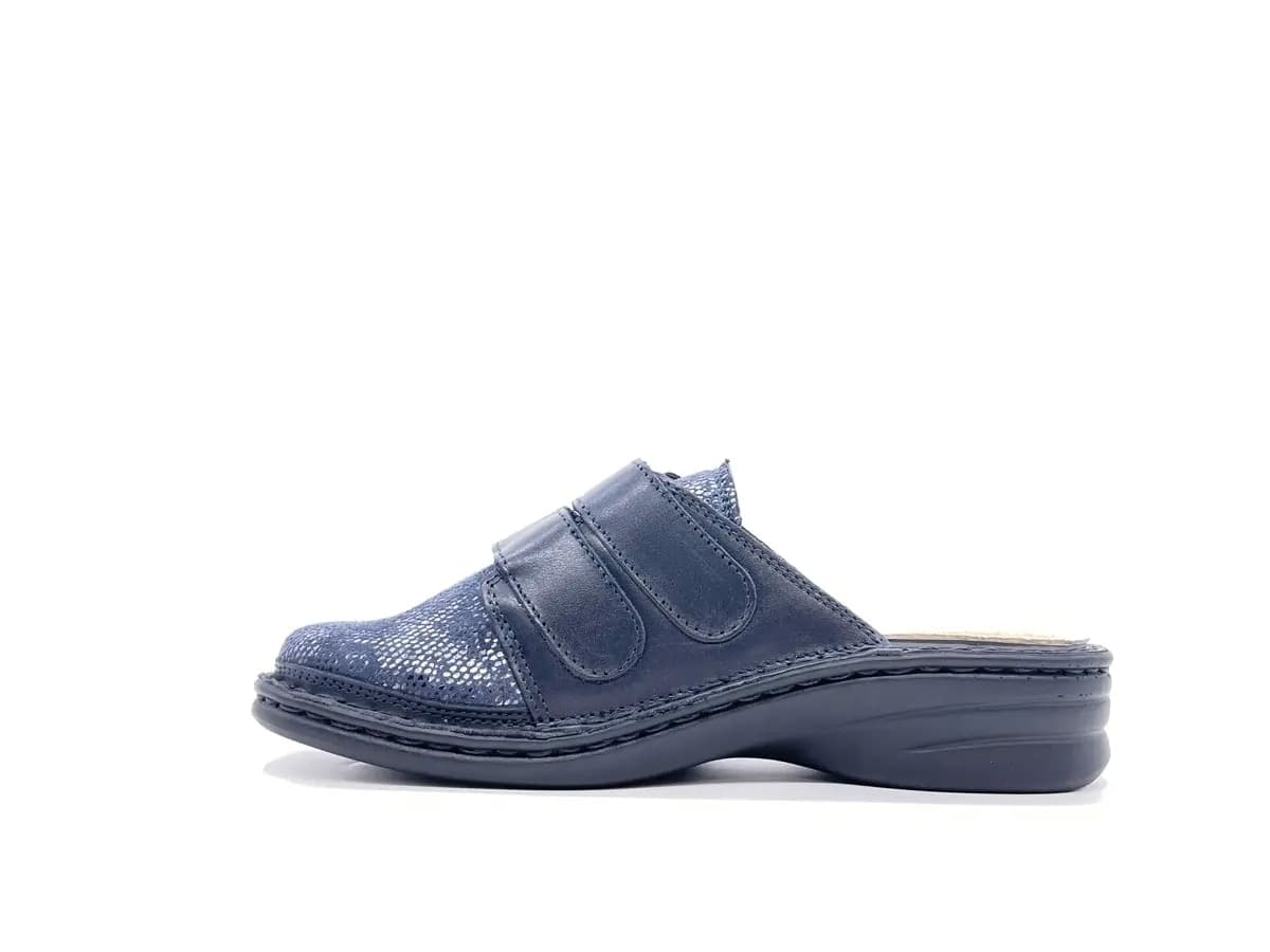 SABATINI Ciabatte donna Galaxy Irishelast Blu in prodotto Calzature Durello - Agna, commercioVirtuoso.it