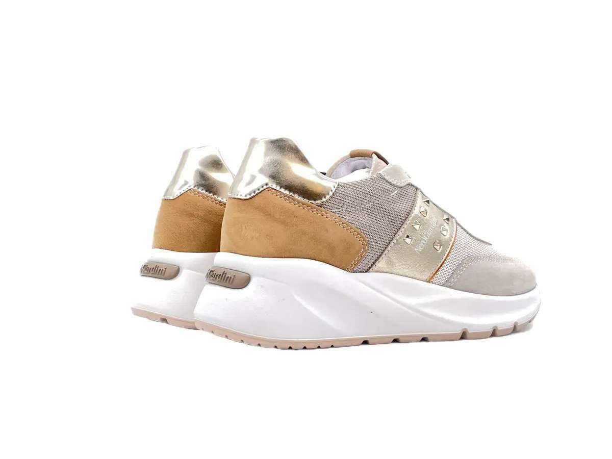 NERO GIARDINI Sneakers Donna Grigio Chiaro in Sneaker casual Calzature Durello - Agna, commercioVirtuoso.it