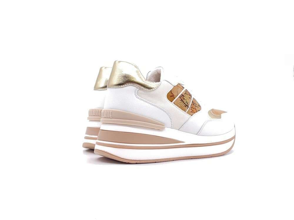 ALVIERO MARTINI 1 Classe Sneakers Donna White in Sneaker casual Calzature Durello - Agna, commercioVirtuoso.it