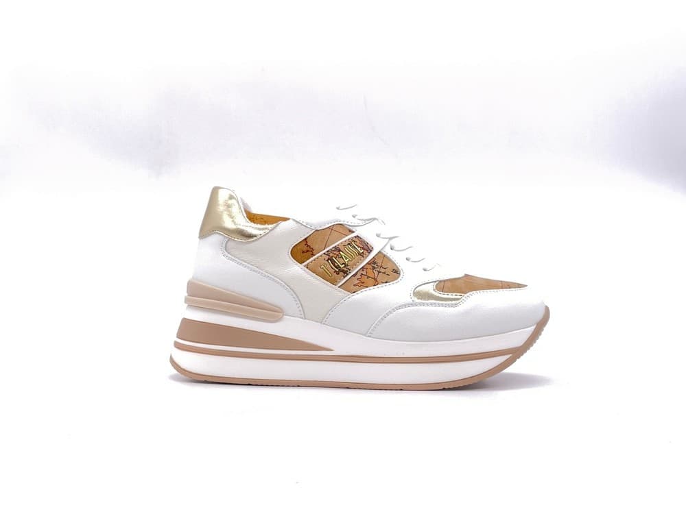 ALVIERO MARTINI 1 Classe Sneakers Donna White in Sneaker casual Calzature Durello - Agna, commercioVirtuoso.it
