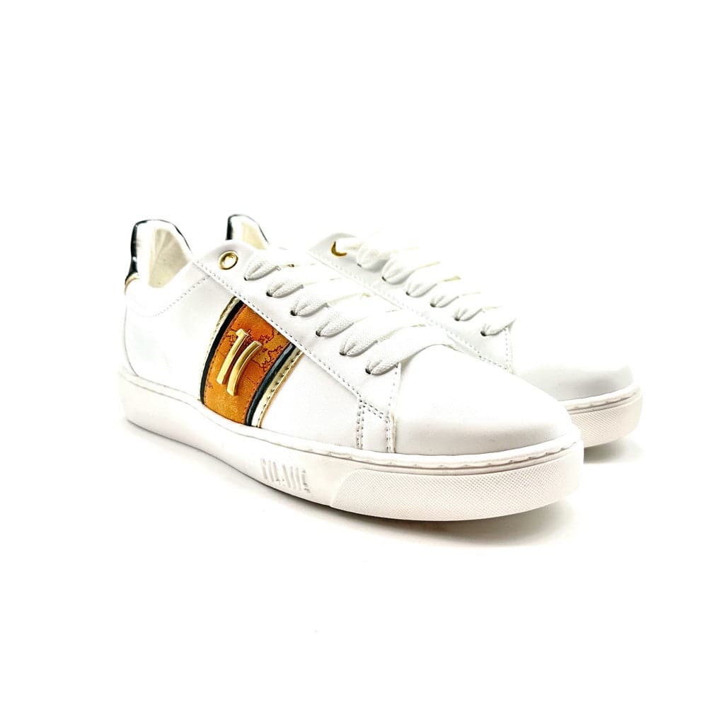ALVIERO MARTINI 1 Classe Sneakers Donna White Geo Black in Sneaker casual Calzature Durello - Agna, commercioVirtuoso.it