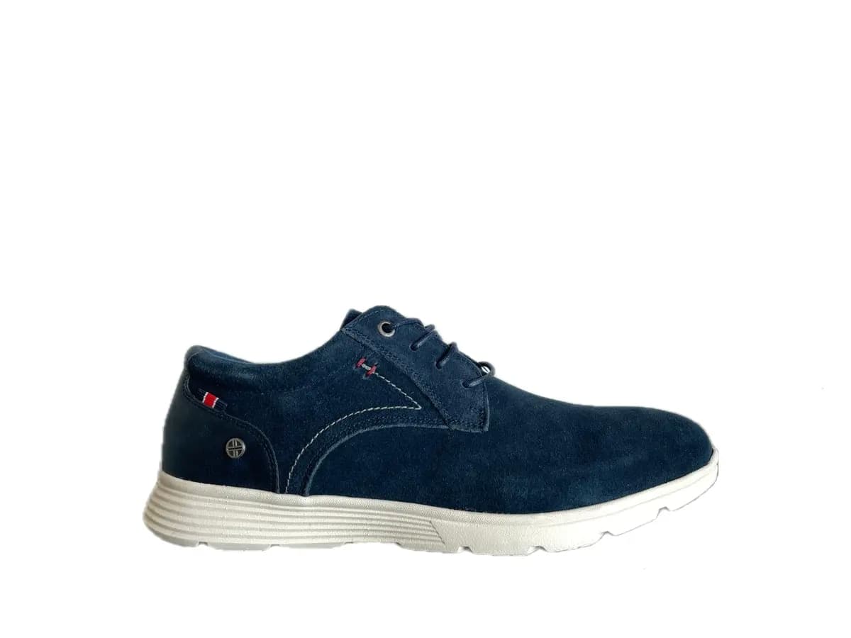 XTI Scarpe stringate uomo scamosciate blu in Scarpe stringate basse Calzature Durello - Agna, commercioVirtuoso.it